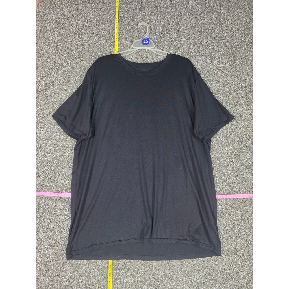 Cool 32 T-Shirt Womens 2XL Black Short Sleeve Crew Neck Lightweight Active Tee